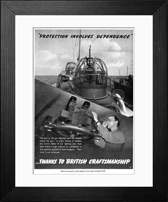 Framed Print : British Power Boat Company - Ocean Going Launches Framed Print : British Power Boat Company - Ocean Going Launches