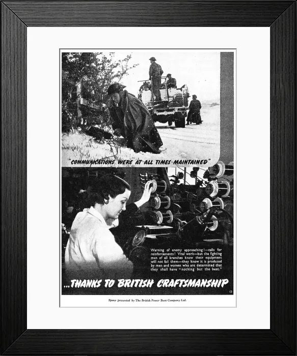 Framed Print : British Power Boat Company - Ocean Going Launches Framed Print : British Power Boat Company - Ocean Going Launches