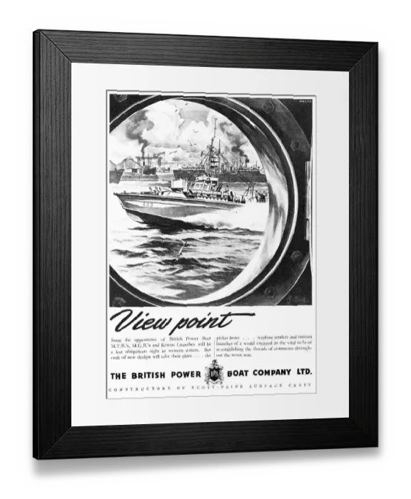 Framed Print : British Power Boat Company - Scott Paine Fast Patrol Boats Framed Print : British Power Boat Company - Scott Paine Fast Patrol Boats
