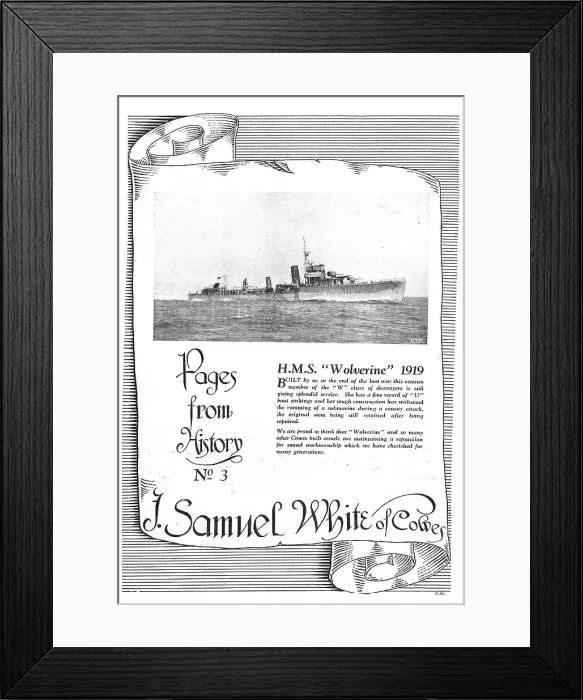 Framed Print : Samuel White Marine Craft Framed Print : Samuel White Marine Craft