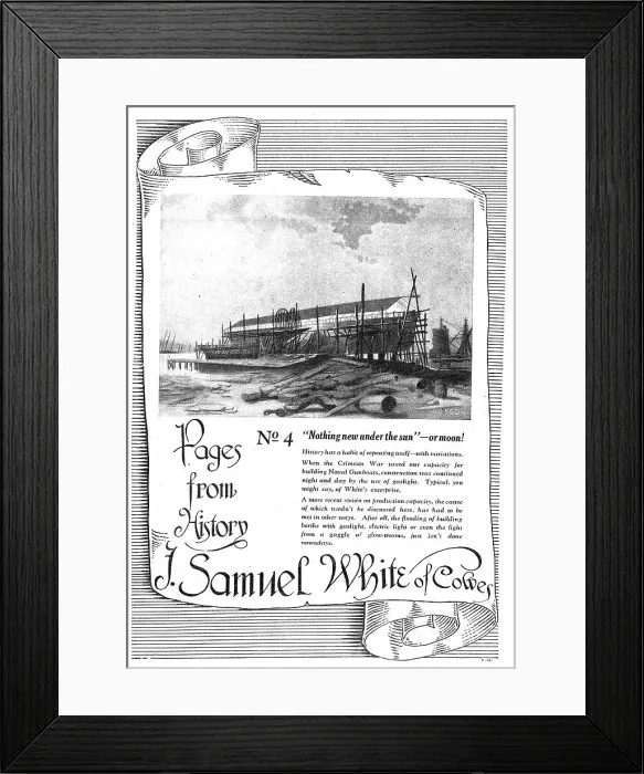 Framed Print : Samuel White Marine Craft Framed Print : Samuel White Marine Craft