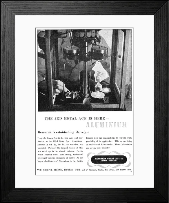 Framed Print : Aluminium Union Framed Print : Aluminium Union
