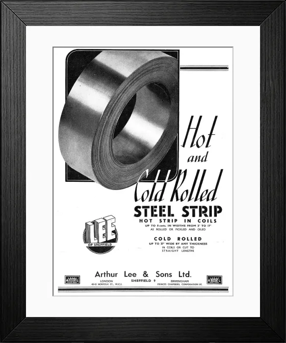 Framed Print : Arthur Lee - Cold Rolled Strip Steel Framed Print : Arthur Lee - Cold Rolled Strip Steel