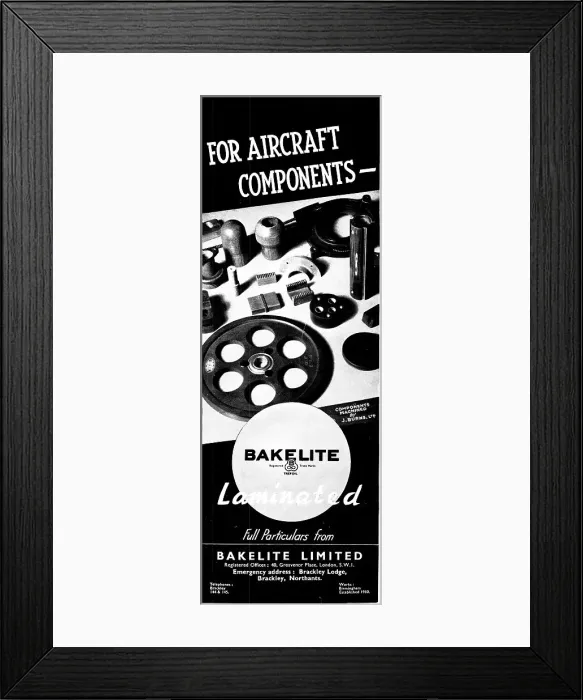 Framed Print : Bakelite Aircraft Components Framed Print : Bakelite Aircraft Components