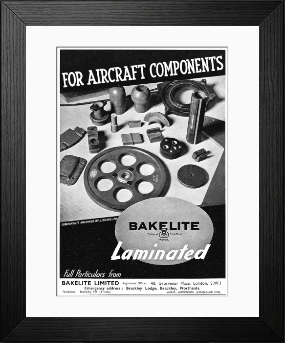 Framed Print : Bakelite Components Framed Print : Bakelite Components