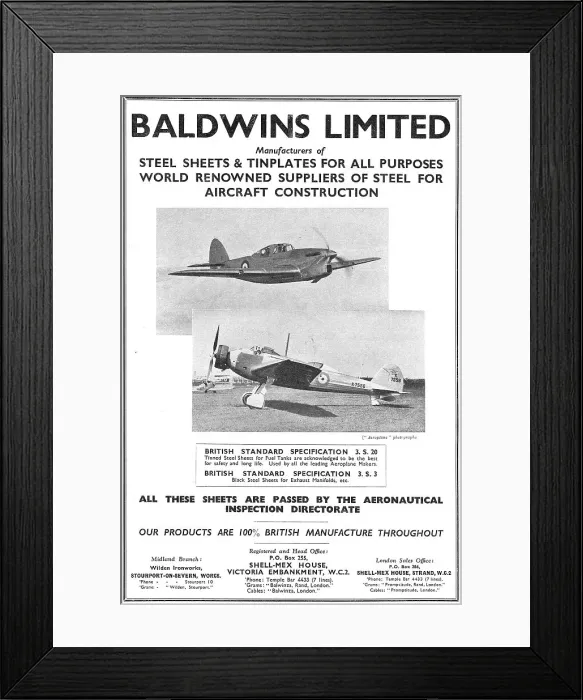 Framed Print : Baldwins - Manufacturers Of Steel Sheets Framed Print : Baldwins - Manufacturers Of Steel Sheets