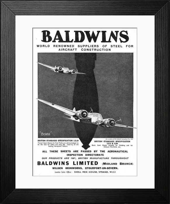 Framed Print : Baldwins - Manufacturers Of Steel Sheets Framed Print : Baldwins - Manufacturers Of Steel Sheets
