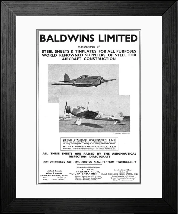 Framed Print : Baldwins - Manufacturers Of Steel Sheets Framed Print : Baldwins - Manufacturers Of Steel Sheets