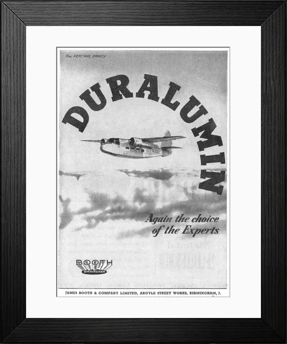 Framed Print : James Booth Duralumin, Dural, Aldural & Aluminium Alloys Framed Print : James Booth Duralumin, Dural, Aldural & Aluminium Alloys