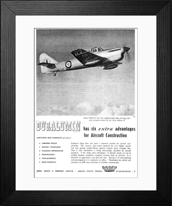 Framed Print : James Booth. Duralumin, Elektron, Magnesium-Zirconium Alloys Framed Print : James Booth. Duralumin, Elektron, Magnesium-Zirconium Alloys