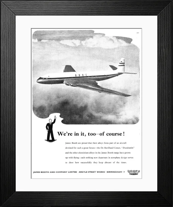 Framed Print : James Booth Aluminium Alloys Duralumin Framed Print : James Booth Aluminium Alloys Duralumin