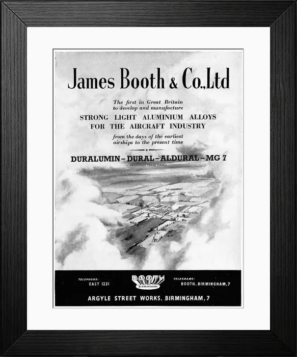 Framed Print : James Booth Duralumin, Dural, Aldural & Aluminium Alloys Framed Print : James Booth Duralumin, Dural, Aldural & Aluminium Alloys