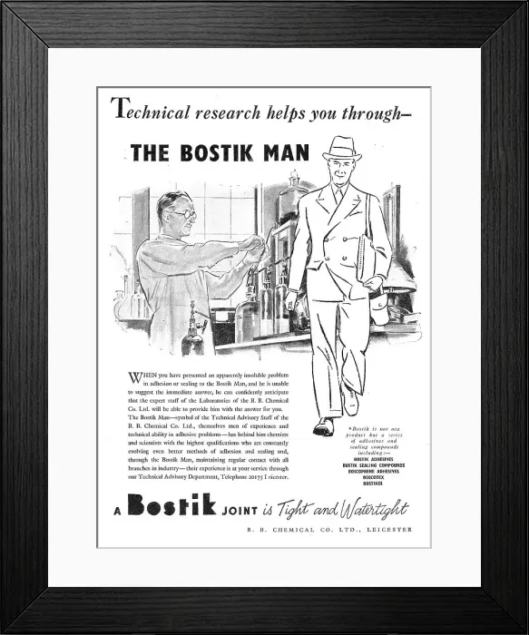 Framed Print : Bostik Aviation Sealants & Adhesives Framed Print : Bostik Aviation Sealants & Adhesives