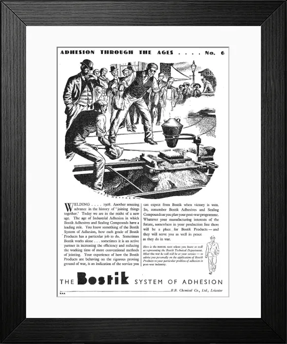 Framed Print : Bostik Adhesives & Sealants. Adhesion Framed Print : Bostik Adhesives & Sealants. Adhesion