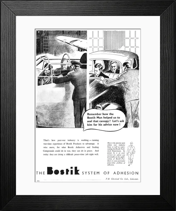 Framed Print : Bostik Adhesives & Sealants Framed Print : Bostik Adhesives & Sealants