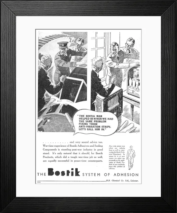 Framed Print : Bostik Adhesives & Sealants Framed Print : Bostik Adhesives & Sealants