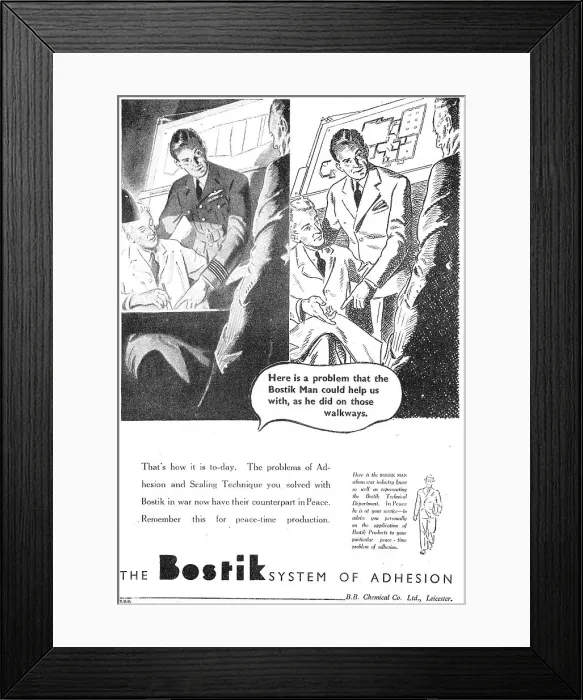 Framed Print : Bostik Adhesives & Sealants Framed Print : Bostik Adhesives & Sealants
