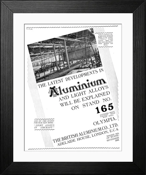 Framed Print : British Aluminium Framed Print : British Aluminium