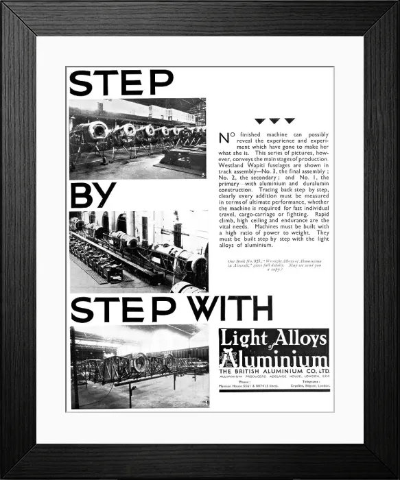 Framed Print : British Aluminium Framed Print : British Aluminium