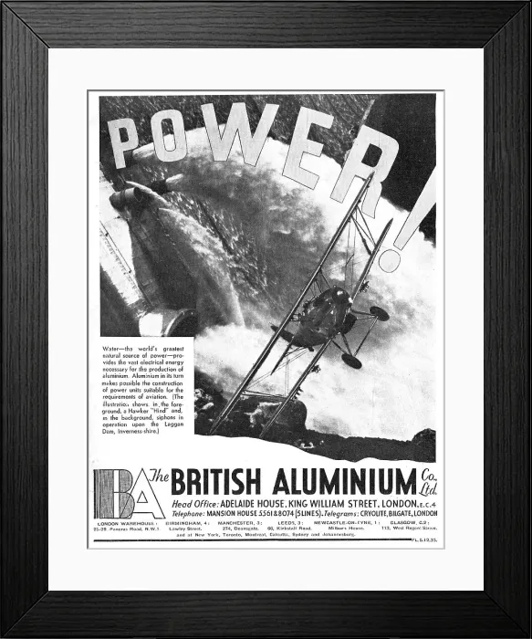 Framed Print : British Aluminium - Aluminium Alloys Framed Print : British Aluminium - Aluminium Alloys