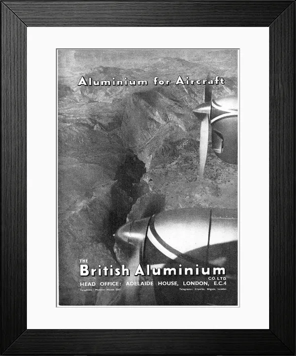 Framed Print : British Aluminium Framed Print : British Aluminium