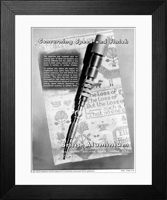 Framed Print : British Aluminium Framed Print : British Aluminium