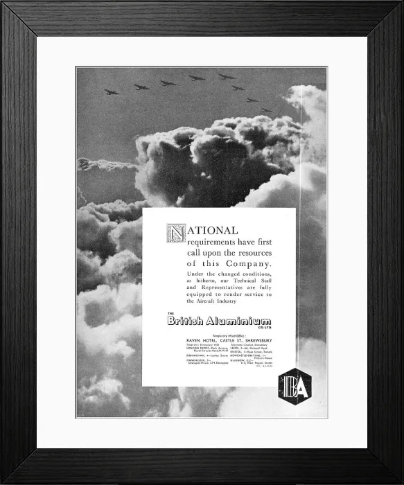 Framed Print : British Aluminium Framed Print : British Aluminium