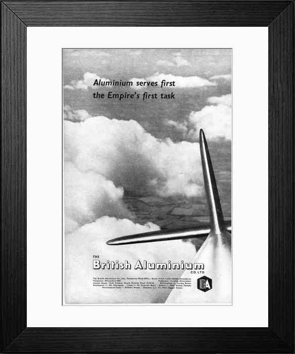 Framed Print : British Aluminium Framed Print : British Aluminium