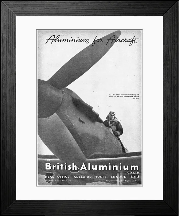 Framed Print : British Aluminium Framed Print : British Aluminium