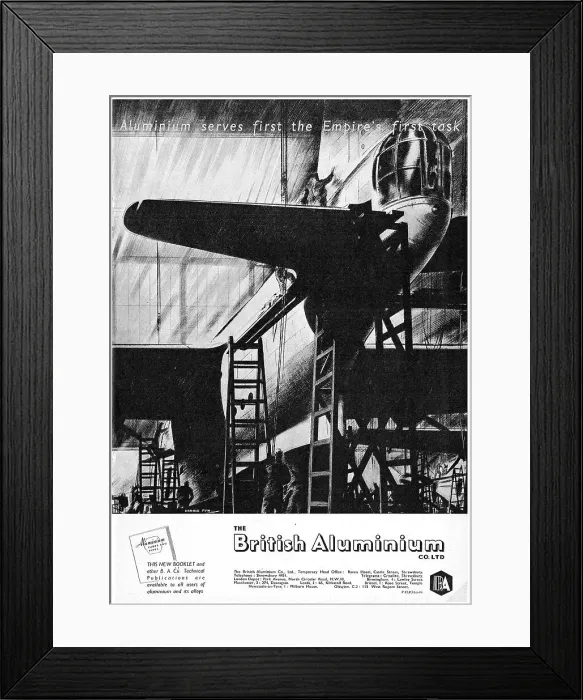 Framed Print : British Aluminium Framed Print : British Aluminium