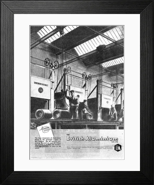 Framed Print : British Aluminium Framed Print : British Aluminium