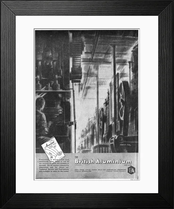 Framed Print : British Aluminium Framed Print : British Aluminium
