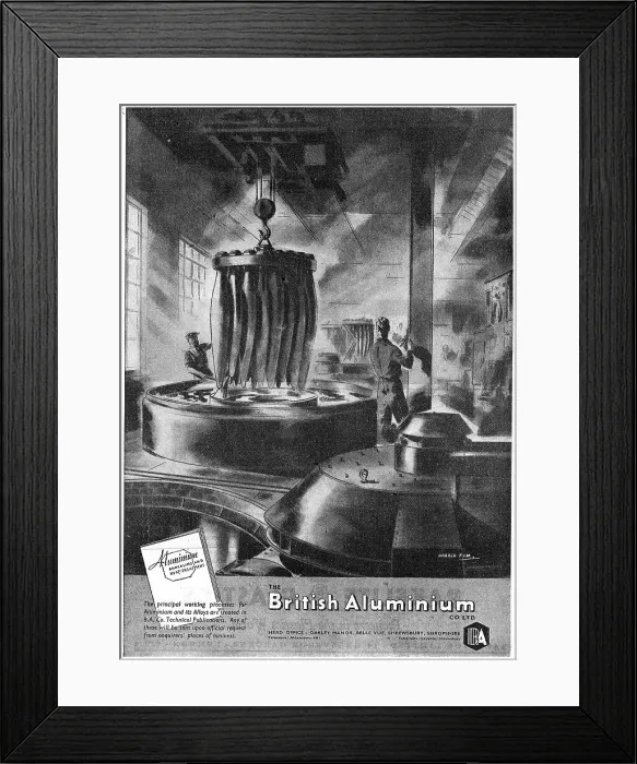 Framed Print : British Aluminium Framed Print : British Aluminium