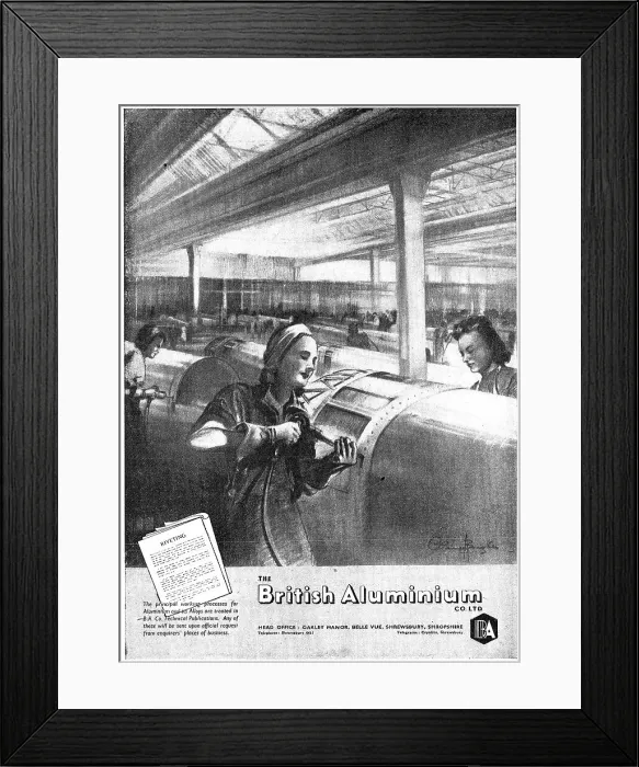 Framed Print : British Aluminium Framed Print : British Aluminium