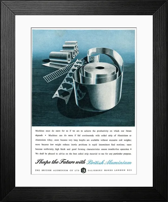 Framed Print : British Aluminium Framed Print : British Aluminium