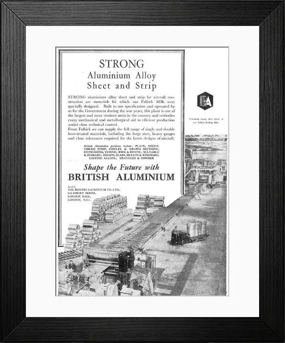 Framed Print : British Aluminium Framed Print : British Aluminium