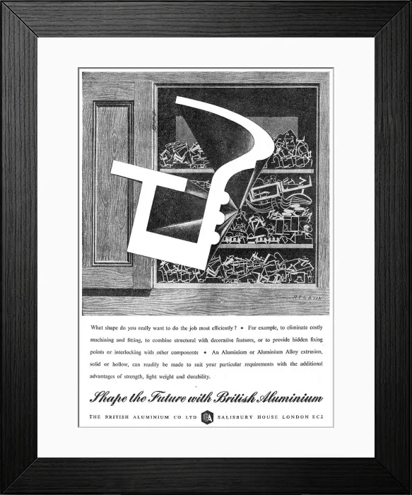 Framed Print : British Aluminium Framed Print : British Aluminium