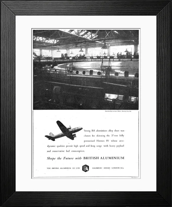 Framed Print : British Aluminium Framed Print : British Aluminium