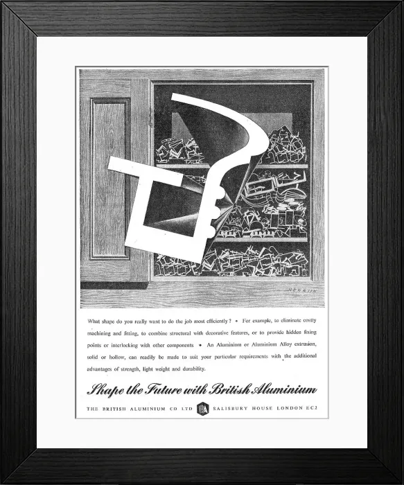 Framed Print : British Aluminium Framed Print : British Aluminium