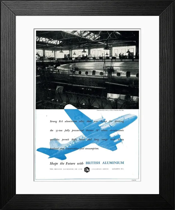 Framed Print : British Aluminium Framed Print : British Aluminium