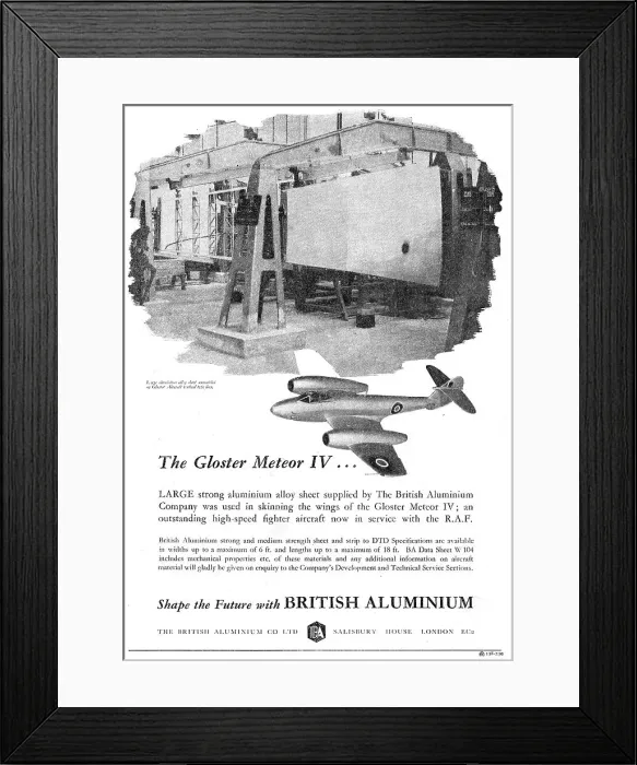 Framed Print : British Aluminium Framed Print : British Aluminium