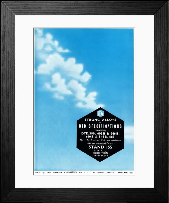Framed Print : British Aluminium Framed Print : British Aluminium
