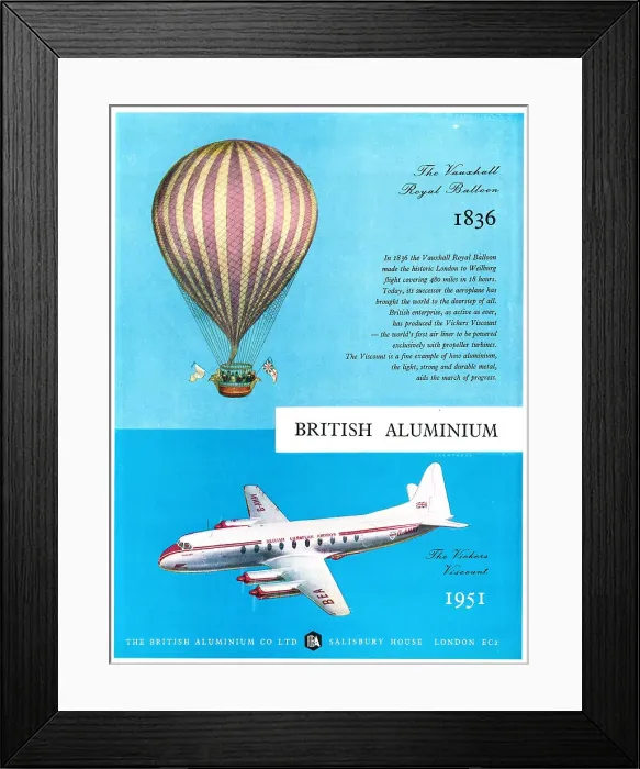 Framed Print : British Aluminium Framed Print : British Aluminium