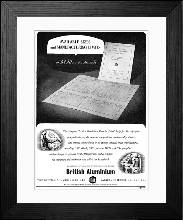 Framed Print : British Aluminium Framed Print : British Aluminium
