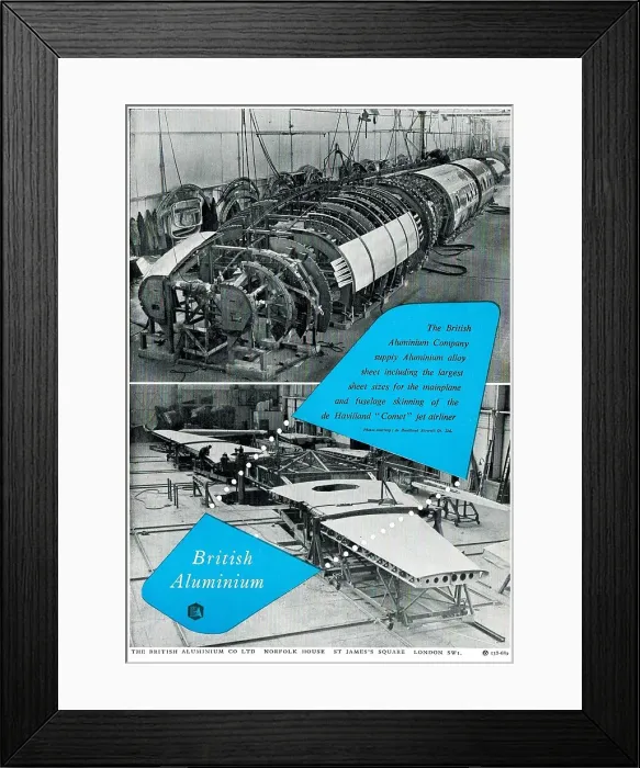 Framed Print : British Aluminium Framed Print : British Aluminium