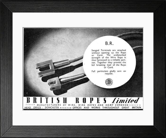 Framed Print : British Ropes Framed Print : British Ropes