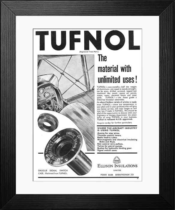 Framed Print : Ellison Insulations - Tufnol Framed Print : Ellison Insulations - Tufnol