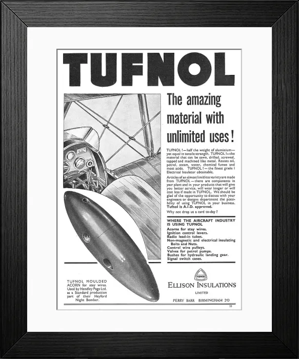 Framed Print : Ellison Insulations - Tufnol Framed Print : Ellison Insulations - Tufnol