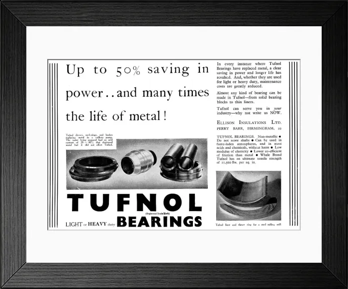 Framed Print : Ellison Insulations - Tufnol Framed Print : Ellison Insulations - Tufnol