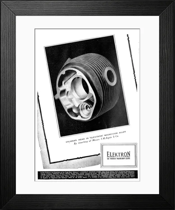 Framed Print : F.A.Hughes Elektron - Magnesium-Zirconium - Alloys Framed Print : F.A.Hughes Elektron - Magnesium-Zirconium - Alloys